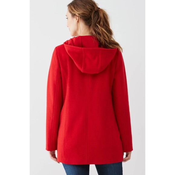 J. Jill - red hooded jacket - Picture 2 of 8